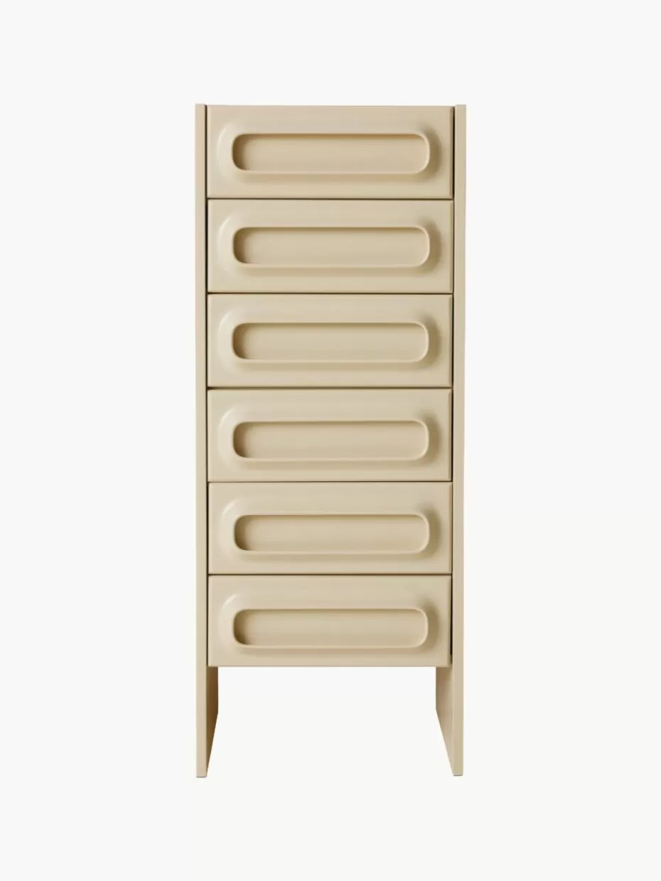 Kommoden & Sideboards | Kommoden & Sideboards-HKLIVING Highboard Space Cremeweiß
