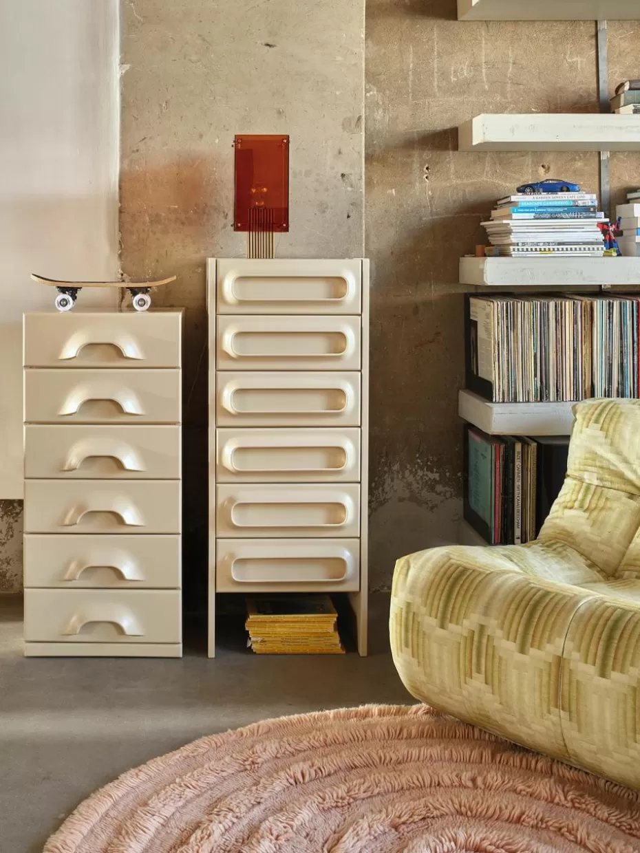 Kommoden & Sideboards | Kommoden & Sideboards-HKLIVING Highboard Space Cremeweiß