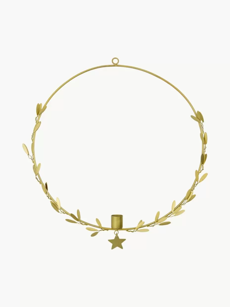 Weihnachtskerzen & Kerzenhalter | Romantische Details-House Doctor Hängender Kerzenhalter Mistel, Ø 35 cm