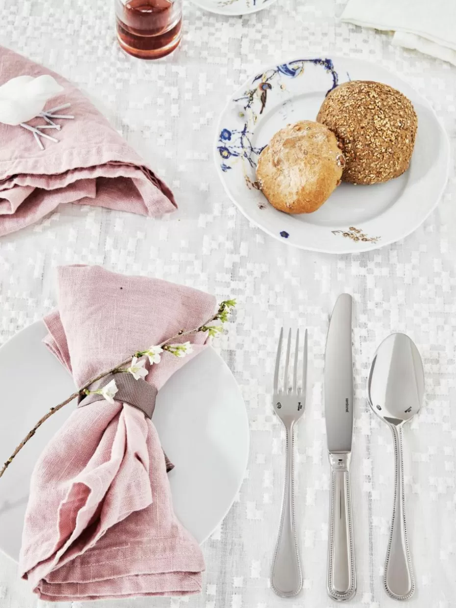 Besteck-Sets-Sambonet Hochglanzpoliertes Besteck-Set Perles, 6 Personen (24-tlg.)