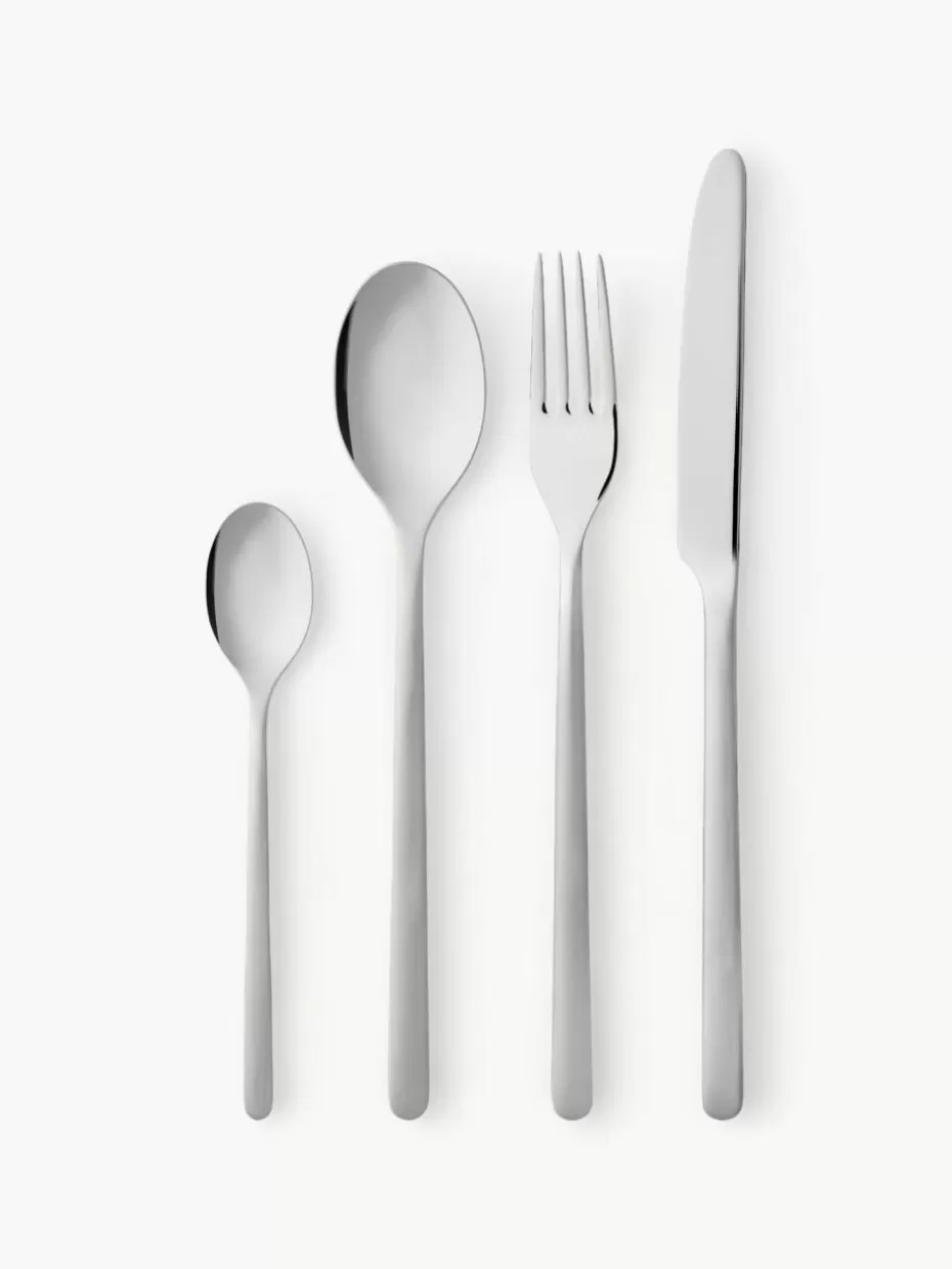 Besteck-Sets-Gense Hochglanzpoliertes Besteck-Set Still, 4 Personen (16-tlg.)