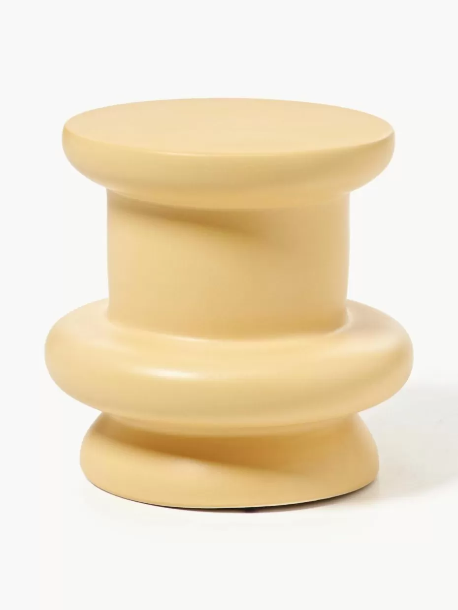Hocker | Beistelltische-HKLIVING Hocker Cosmos aus Steingut