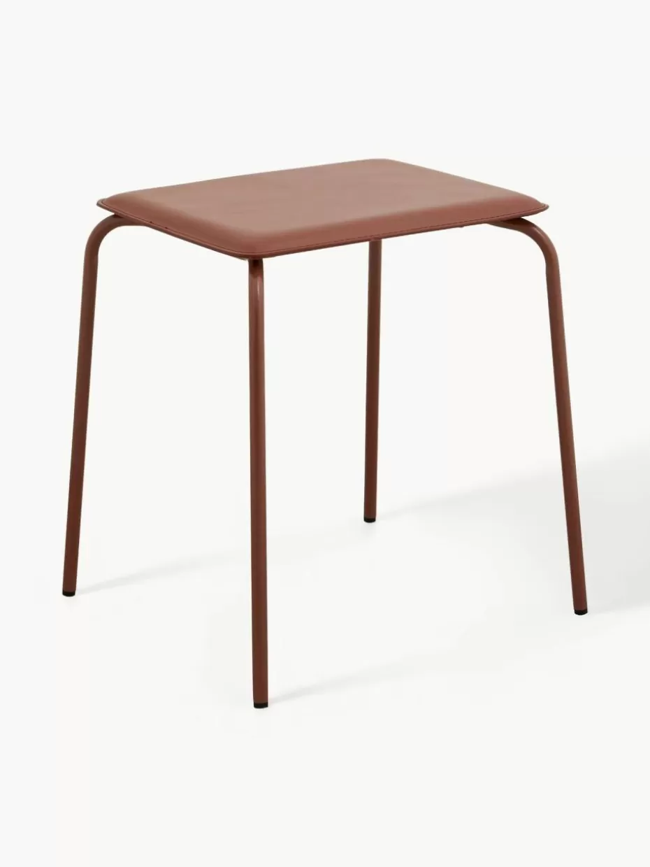 Hocker-Nordal Hocker Esa Kunststoff Rostrot