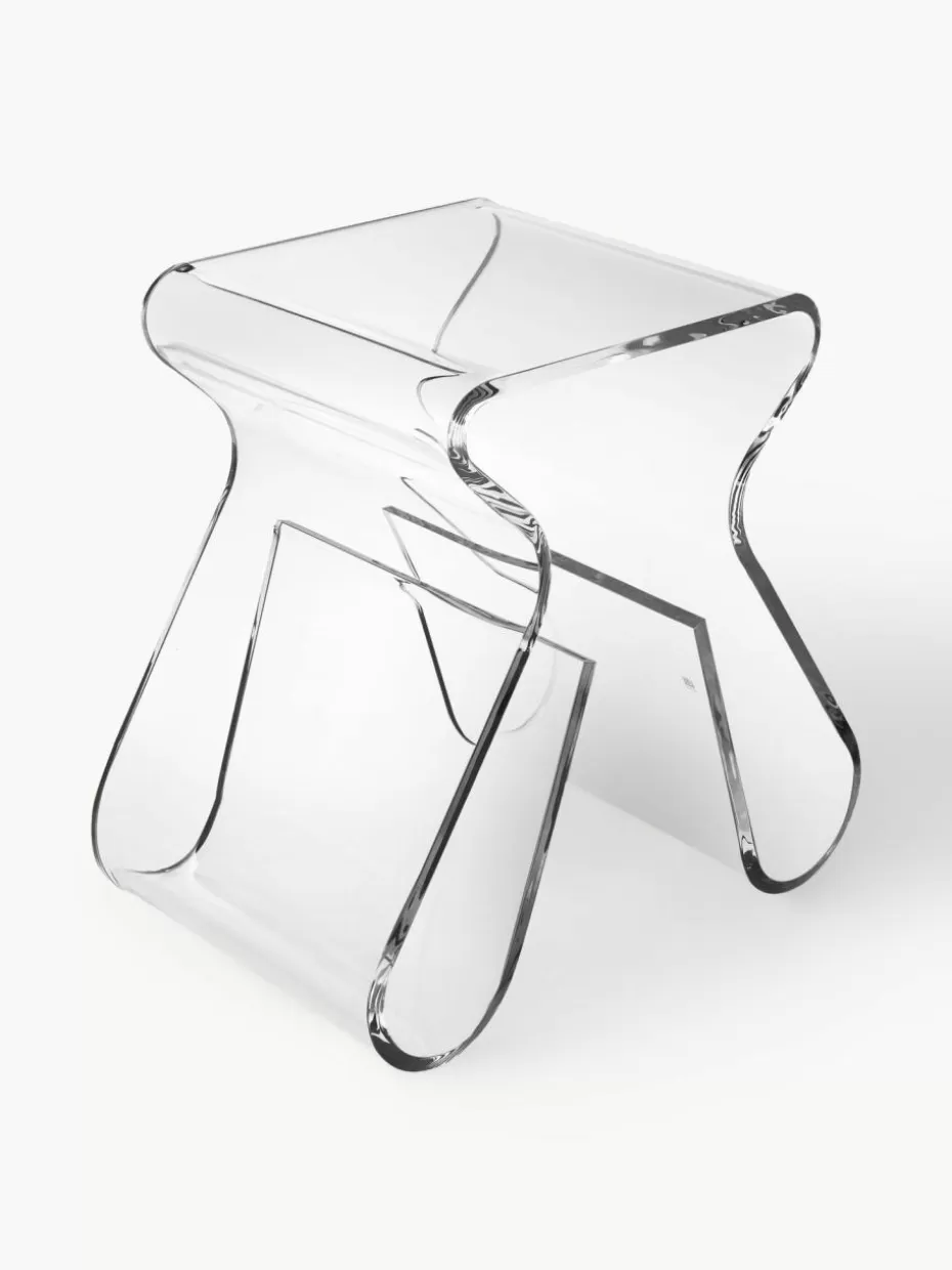 Flur Hocker | Hocker-Umbra Hocker Loop mit Zeitschriftenhalter