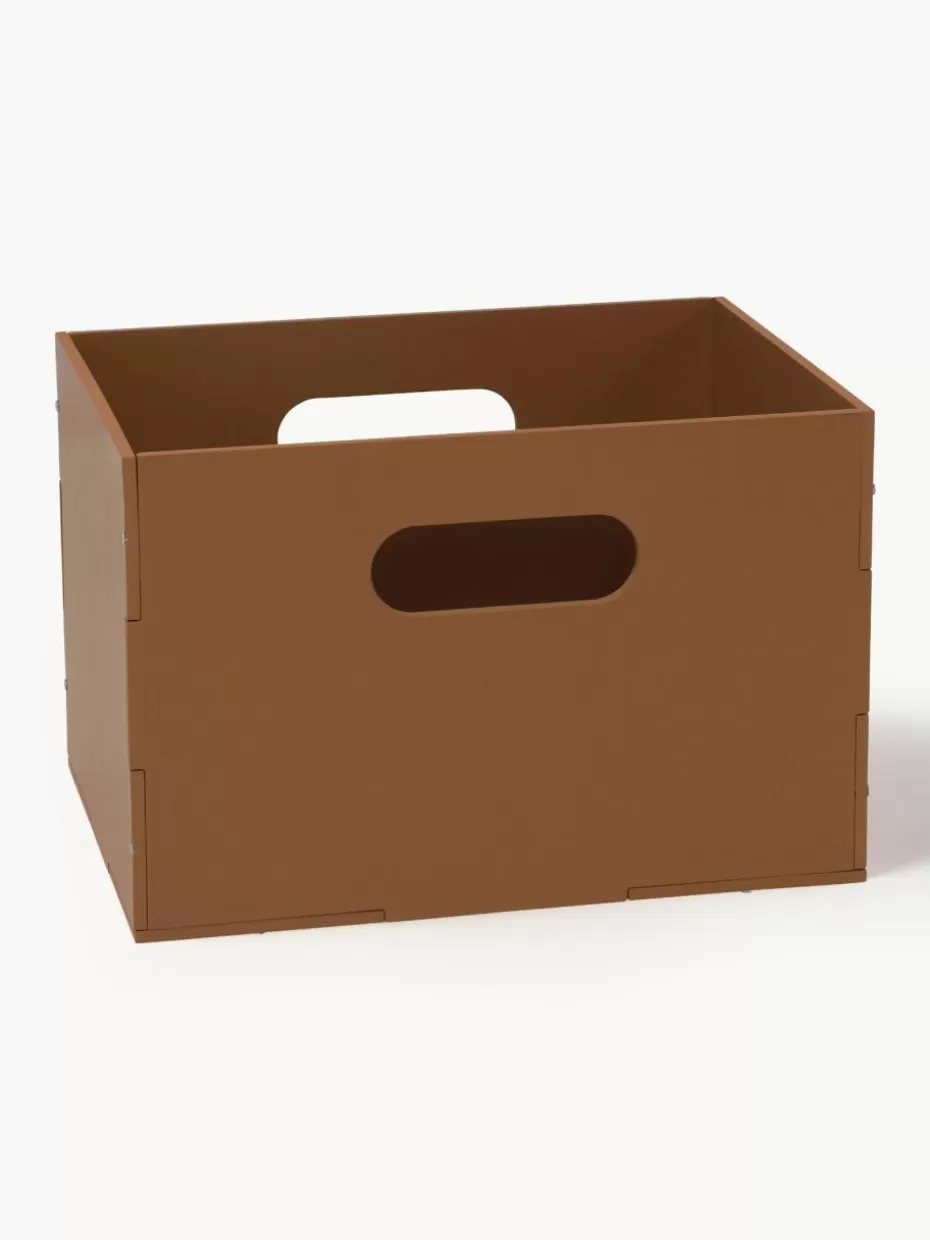Aufbewahrung-Nofred Holz-Aufbewahrungsbox Kiddo Braun