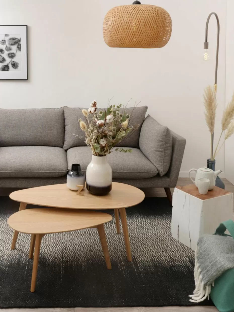 Couchtische-Westwing Holz-Couchtische Bloom, 2er-Set