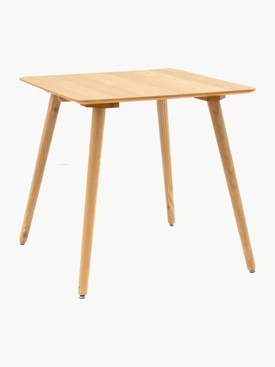 Esstische-Westwing Holz-Esstisch Hatfield, 77 x 77 cm Eichenholz