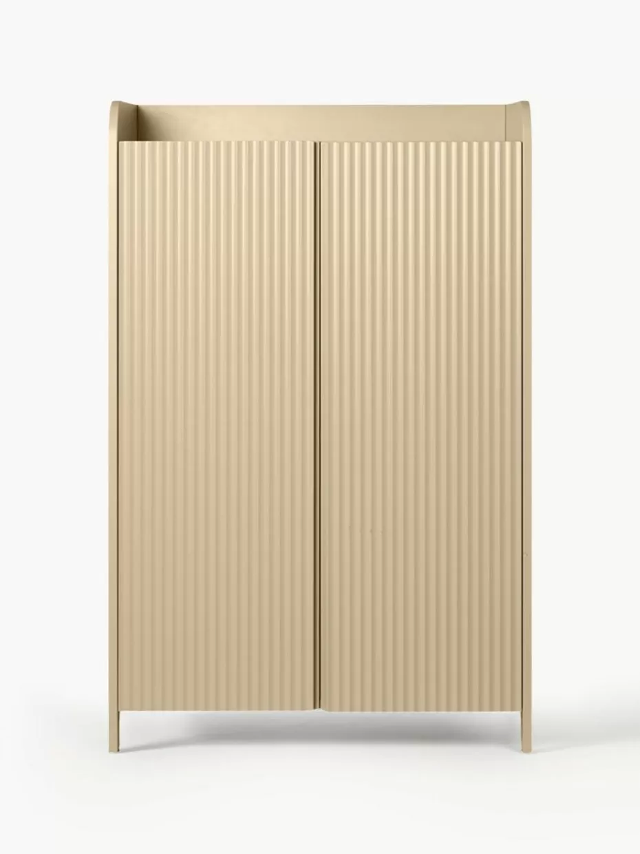 Kommoden & Sideboards | Kommoden & Sideboards-ferm LIVING Holz-Highboard Sill Hellbeige