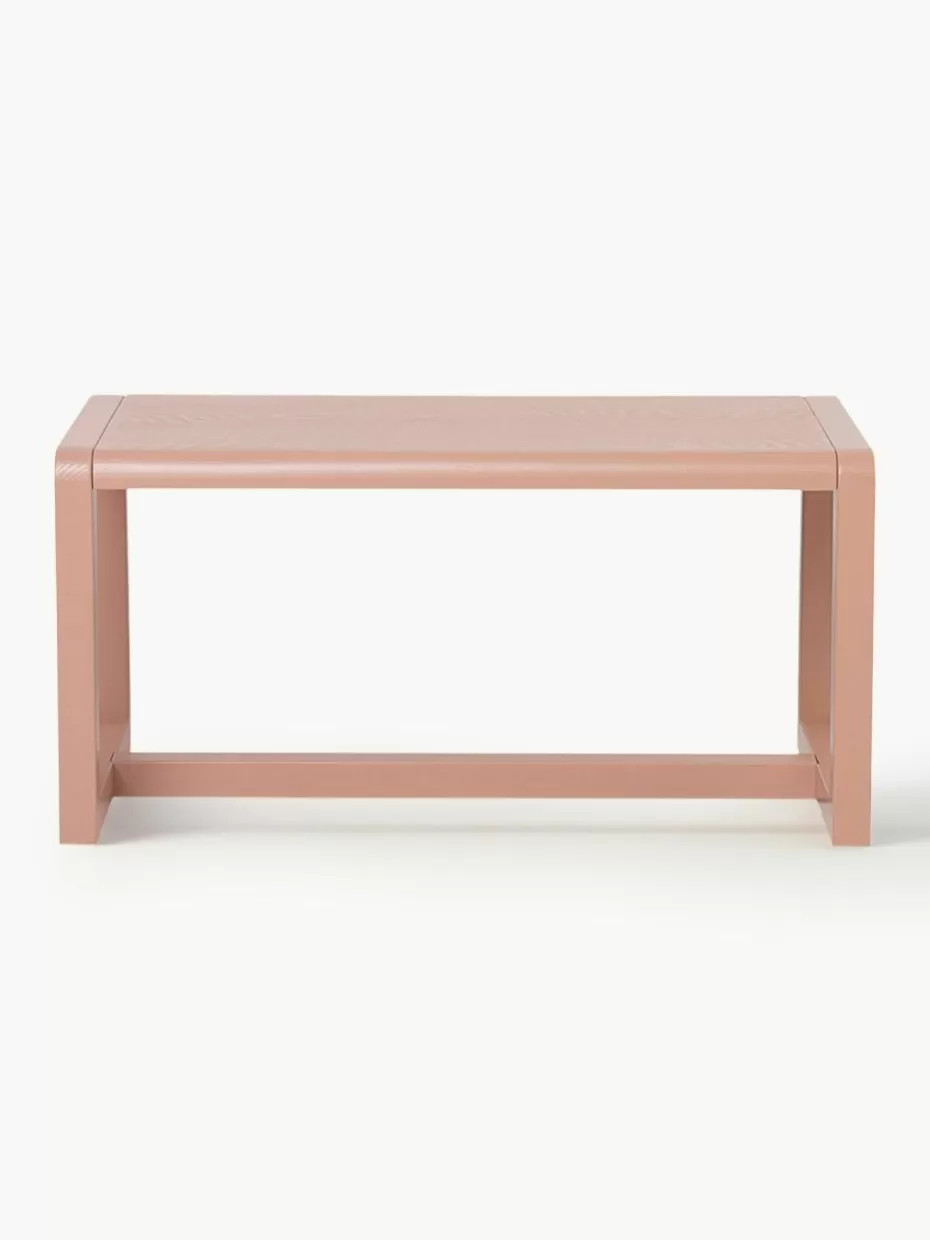 Stühle-ferm LIVING Kids Holz-Kinderbank Little Architect Hellrosa