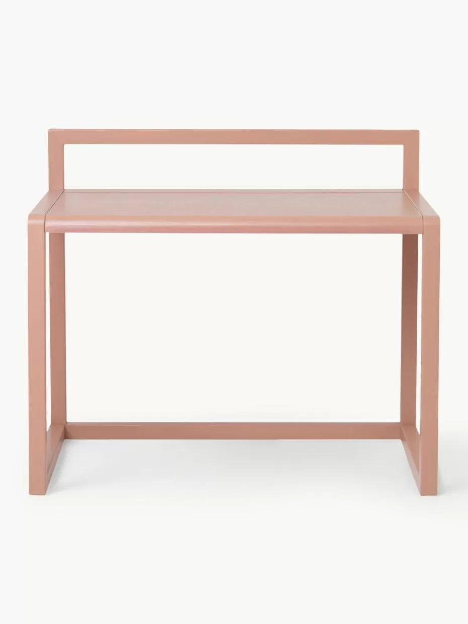 Tische-ferm LIVING Kids Holz-Kinderschreibtisch Little Architect Hellrosa