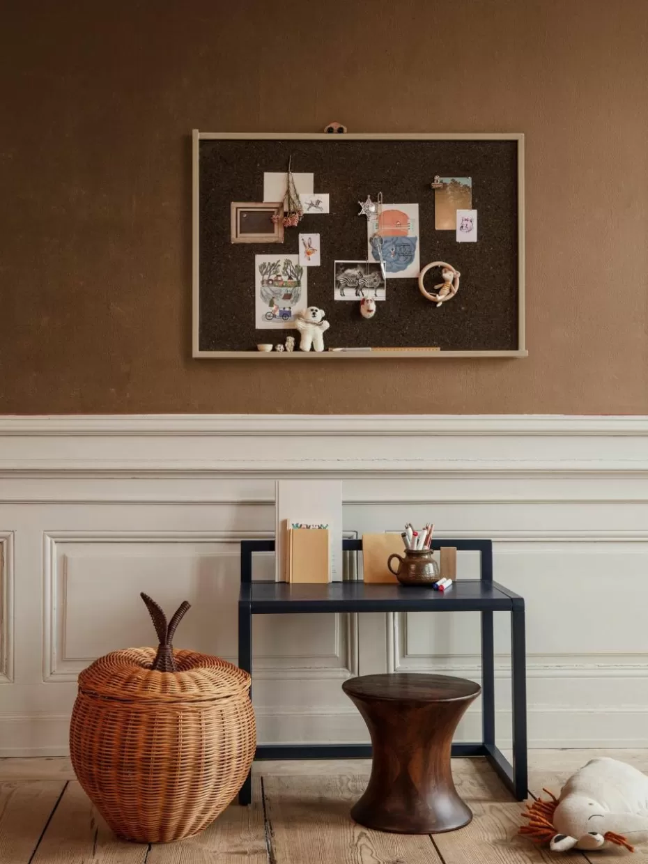 Tische-ferm LIVING Kids Holz-Kinderschreibtisch Little Architect Graublau