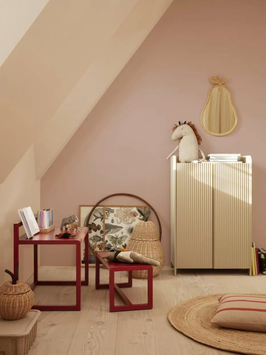 Tische-ferm LIVING Kids Holz-Kinderschreibtisch Little Architect Rot