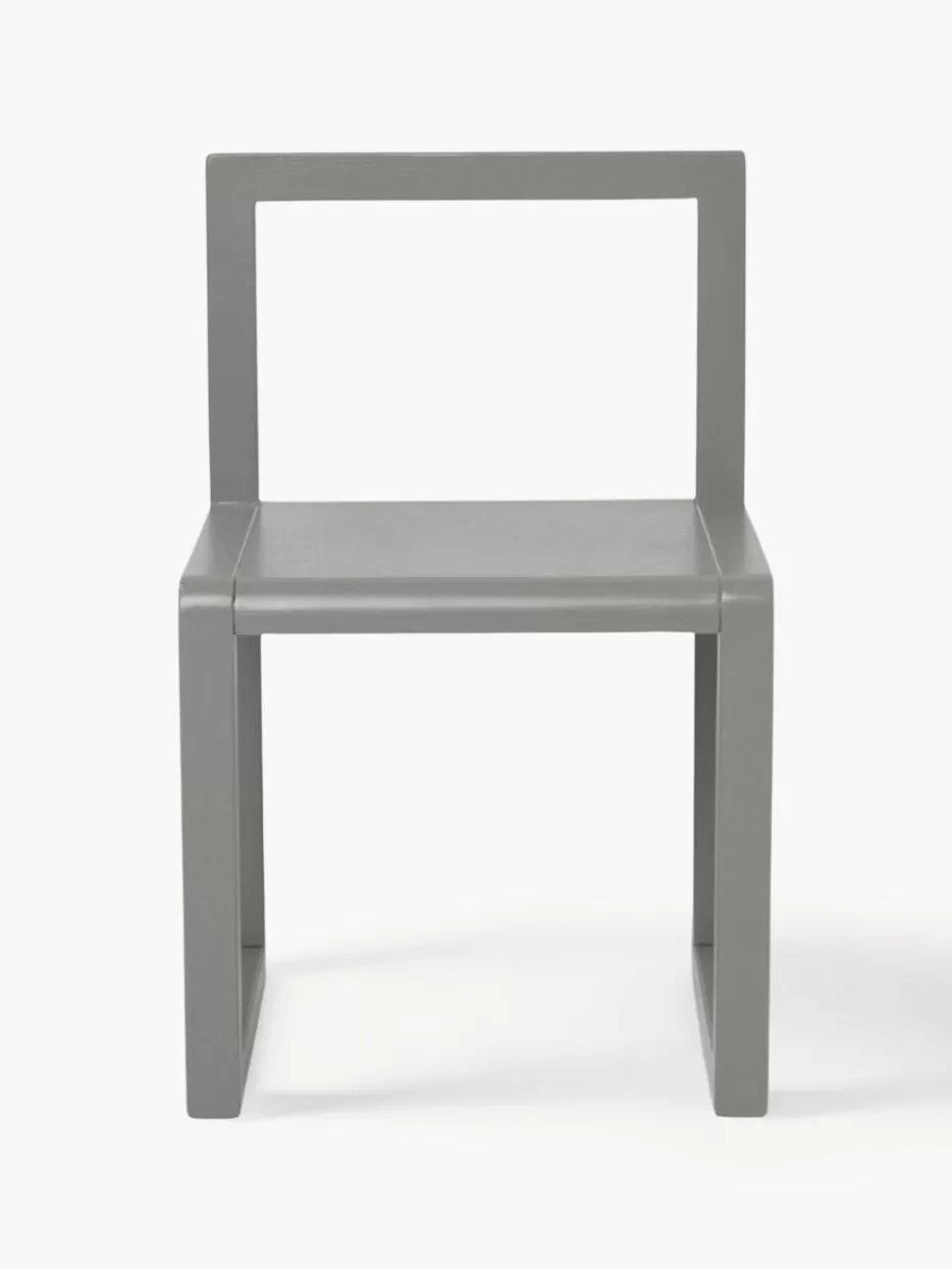 Stühle-ferm LIVING Kids Holz-Kinderstuhl Little Architect Grau
