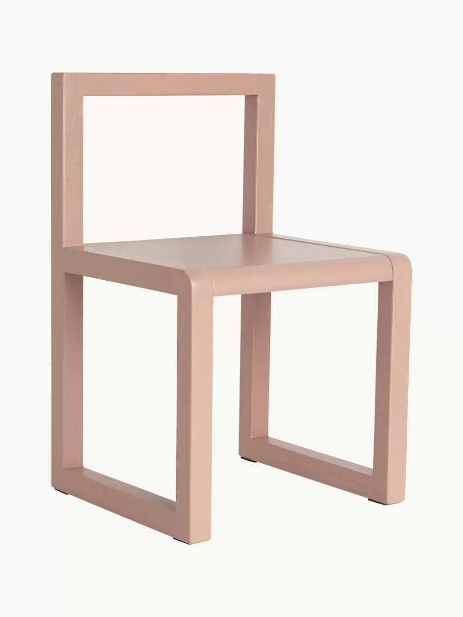 Stühle-ferm LIVING Kids Holz-Kinderstuhl Little Architect Hellrosa