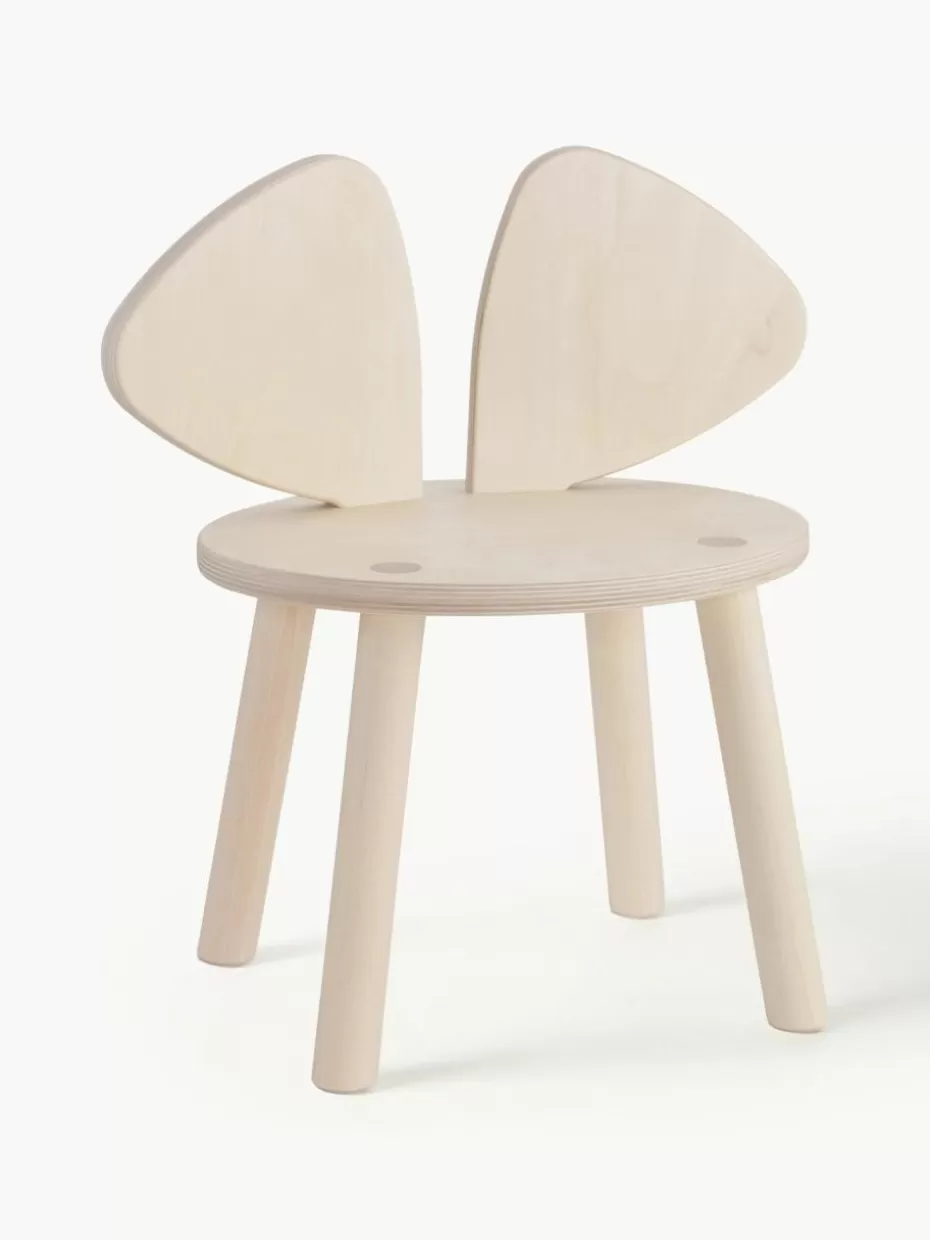 Stühle-Nofred Holz-Kinderstuhl Mouse Birkenholz
