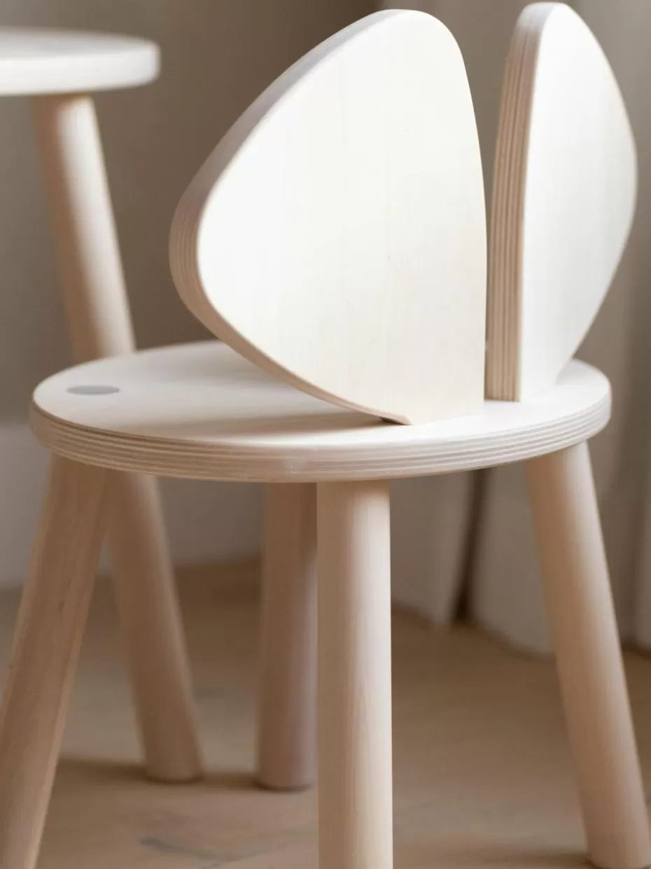 Stühle-Nofred Holz-Kinderstuhl Mouse Birkenholz