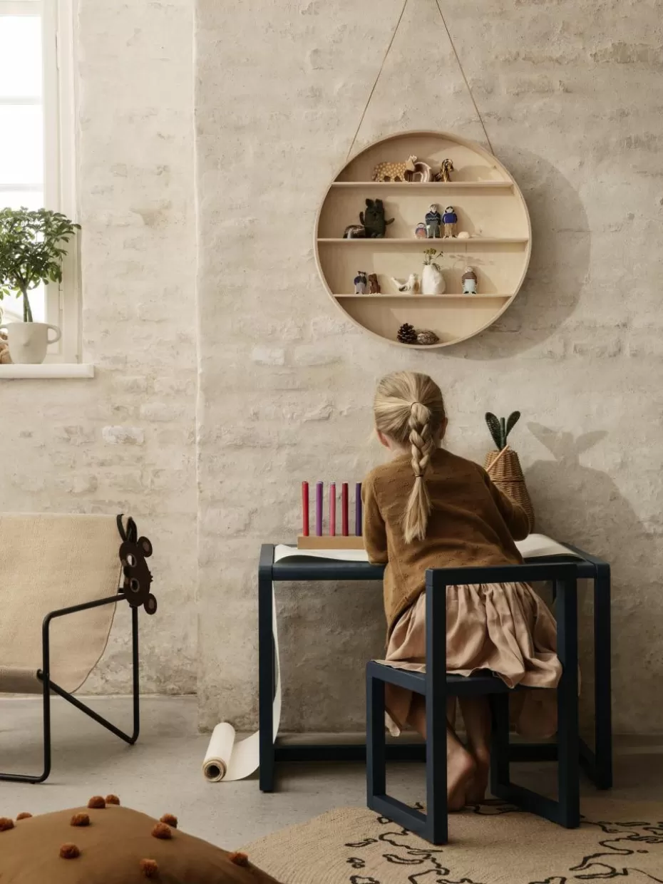 Tische-ferm LIVING Kids Holz-Kindertisch Little Architect Graublau