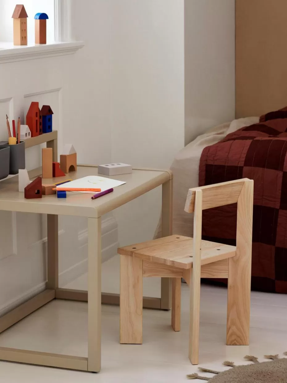 Tische-ferm LIVING Kids Holz-Kindertisch Little Architect Hellbeige