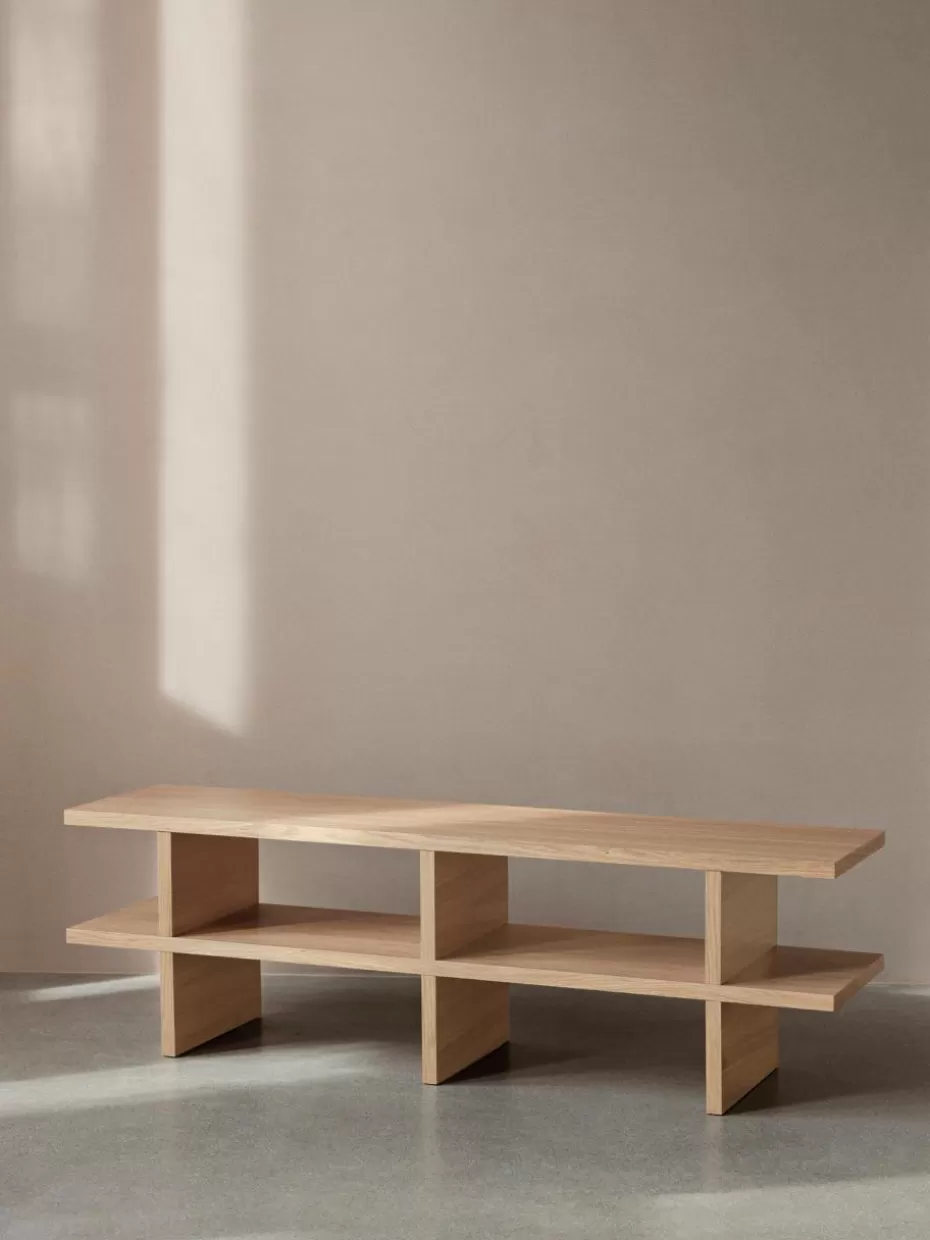 Flur Sitzbänke | Kommoden & Sideboards-ferm LIVING Holz-Lowboard Kona Helles Eichenholz