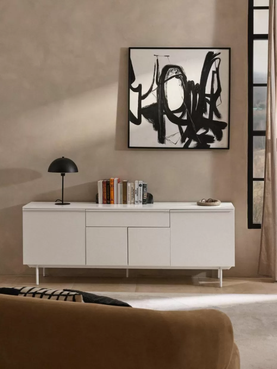 Kommoden & Sideboards-Westwing Collection Holz-Sideboard Elona Weiß, matt