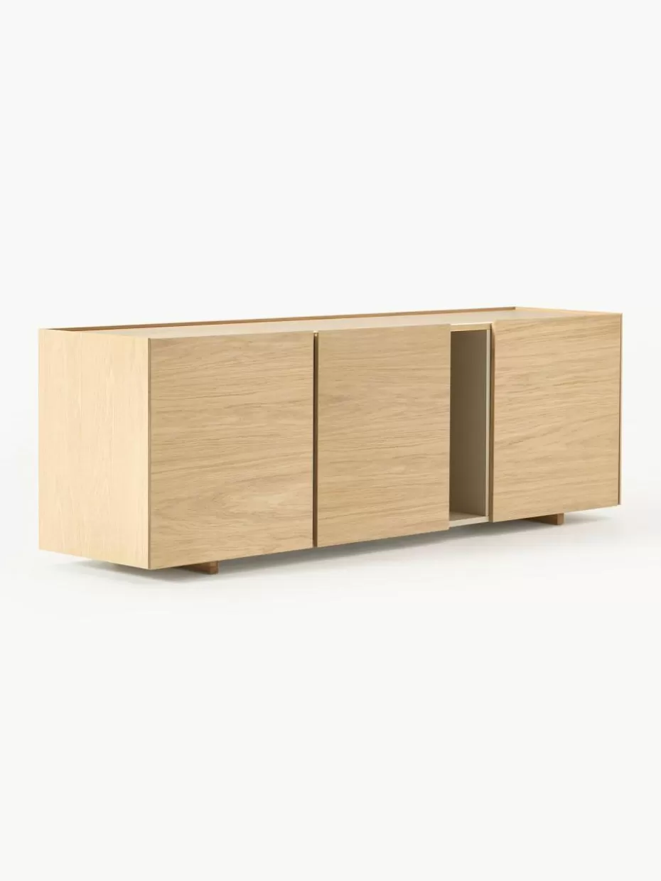 Kommoden & Sideboards-Westwing Collection Holz-Sideboard Larsen Eichenholz, lackiert