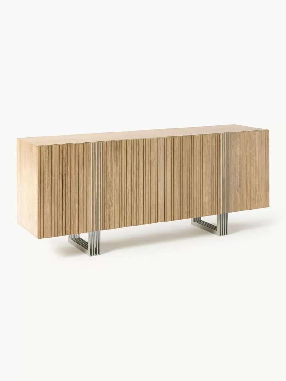 Kommoden & Sideboards | Kommoden & Sideboards-Westwing Collection Holz-Sideboard Ross Eichenholz, hell lackiert