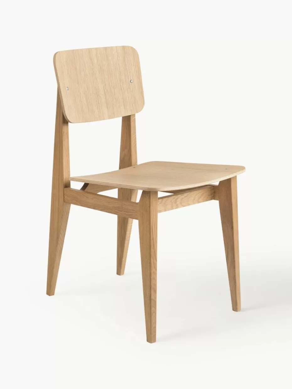 Stühle-GUBI Holzstuhl C-Chair aus Eichenholz