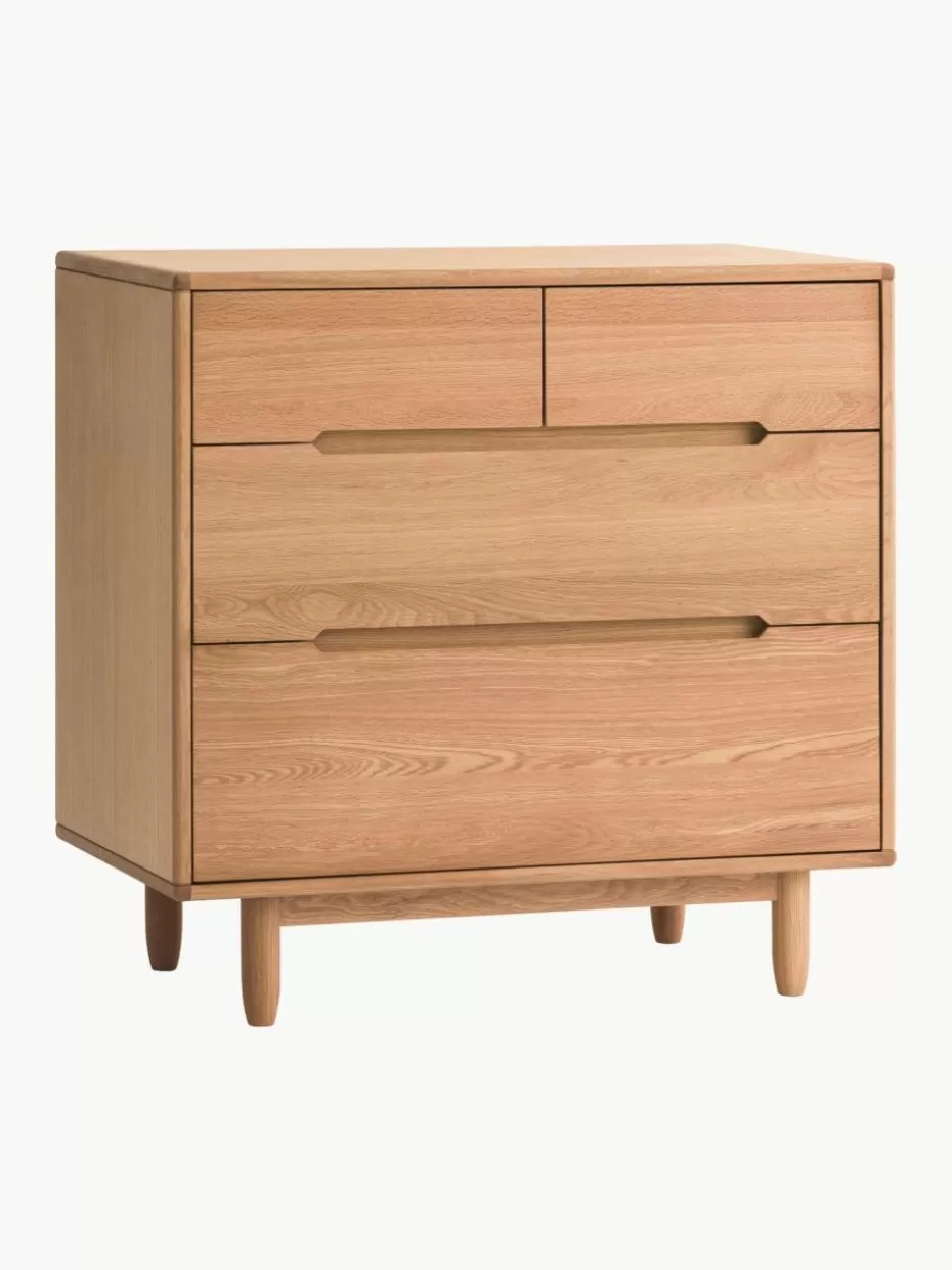 Kommoden-Nobodinoz Holz-Wickelkommode Pure mit Schubladen