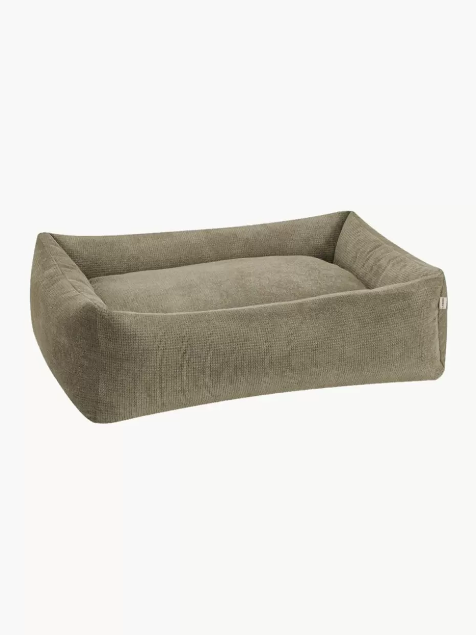 Haustierbedarf-Laboni Hundebett Tudor, in verschiedenen Größen Olivgrün