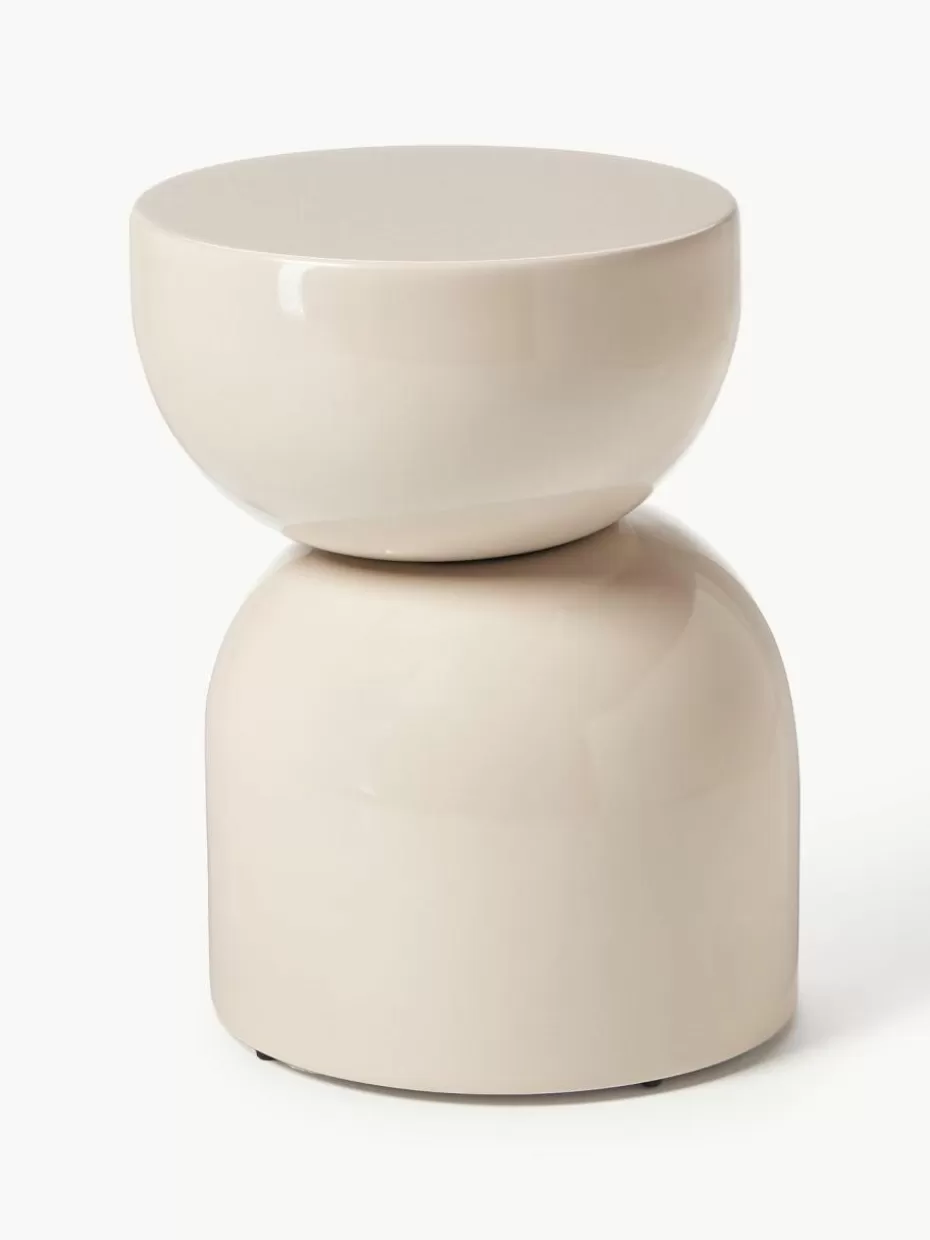 Beistelltische-Westwing Collection In- & Outdoor Beistelltisch Gigi Hellbeige