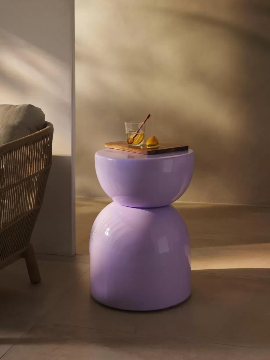 Glow-Up | Beistelltische-Westwing Collection In- & Outdoor Beistelltisch Gigi Lavendel