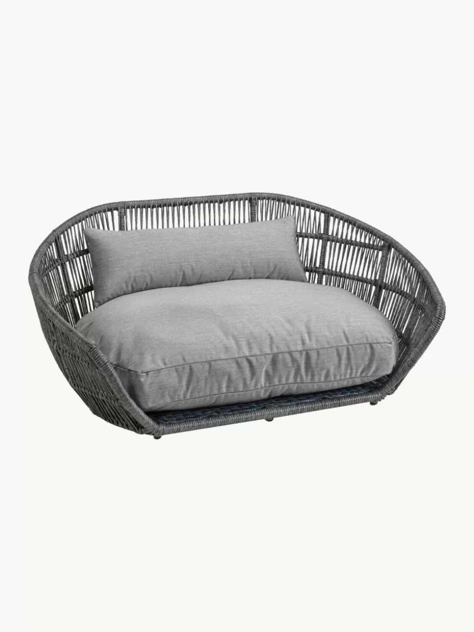 Haustierbedarf-Laboni In- & Outdoor-Hundebett Prado Grau, Anthrazit