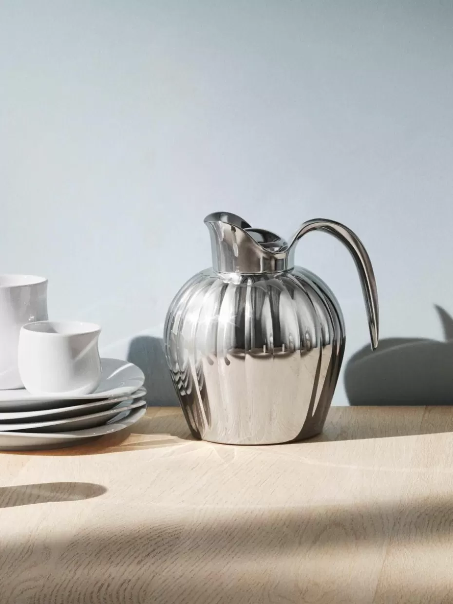 Kannen & Karaffen-Georg Jensen Isolierkanne Bernadotte aus Edelstahl, 800 ml