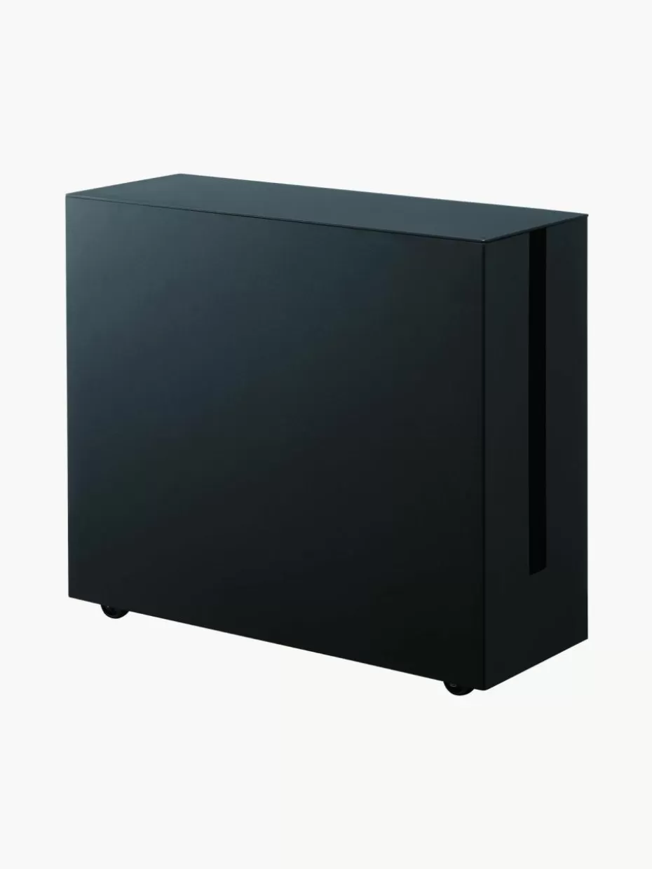 Bürobedarf-Yamazaki Kabel-Box Tower Schwarz