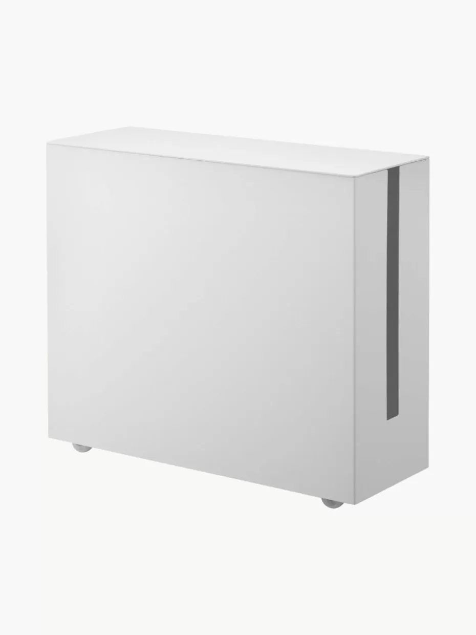 Bürobedarf-Yamazaki Kabel-Box Tower Weiß