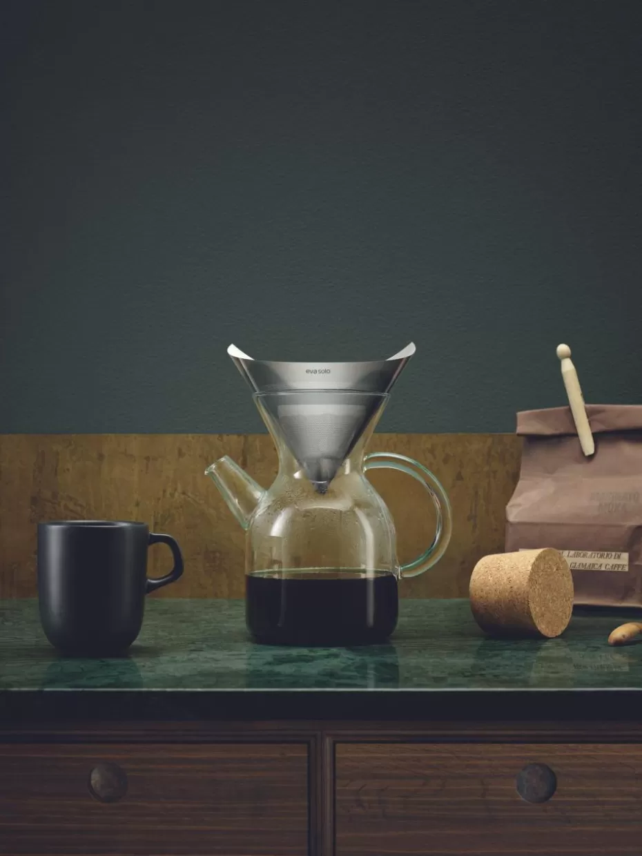 Kaffeemaschinen-Eva Solo Kaffeebereiter Cary aus Borosilikatglas, 2er-Set