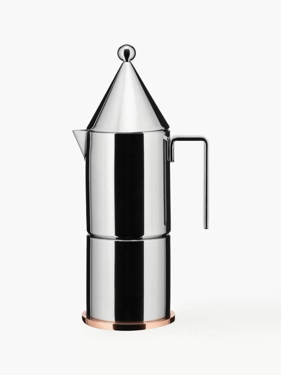 Kaffeemaschinen-Alessi Kaffeekocher La Conica für drei Tassen