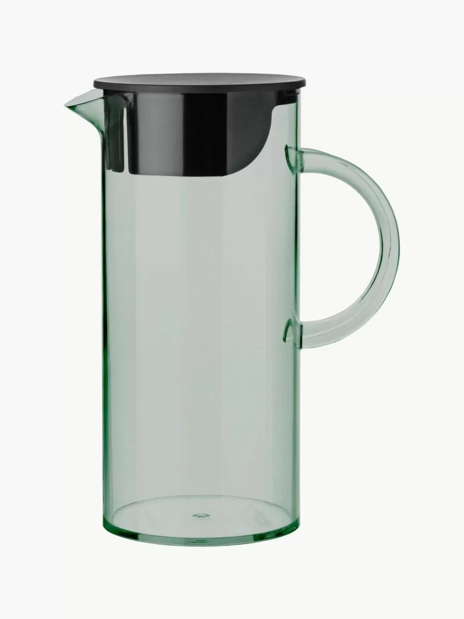 Kannen & Karaffen-Stelton Karaffe EM77, 1.5 L Türkisgrün, transparent