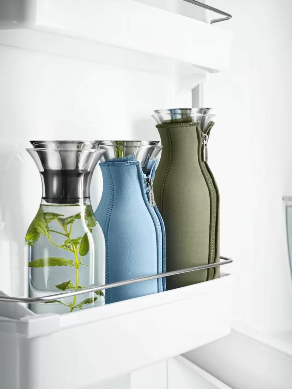 Kannen & Karaffen-Eva Solo Karaffe Silhou aus Borosilikatglas, 1 L