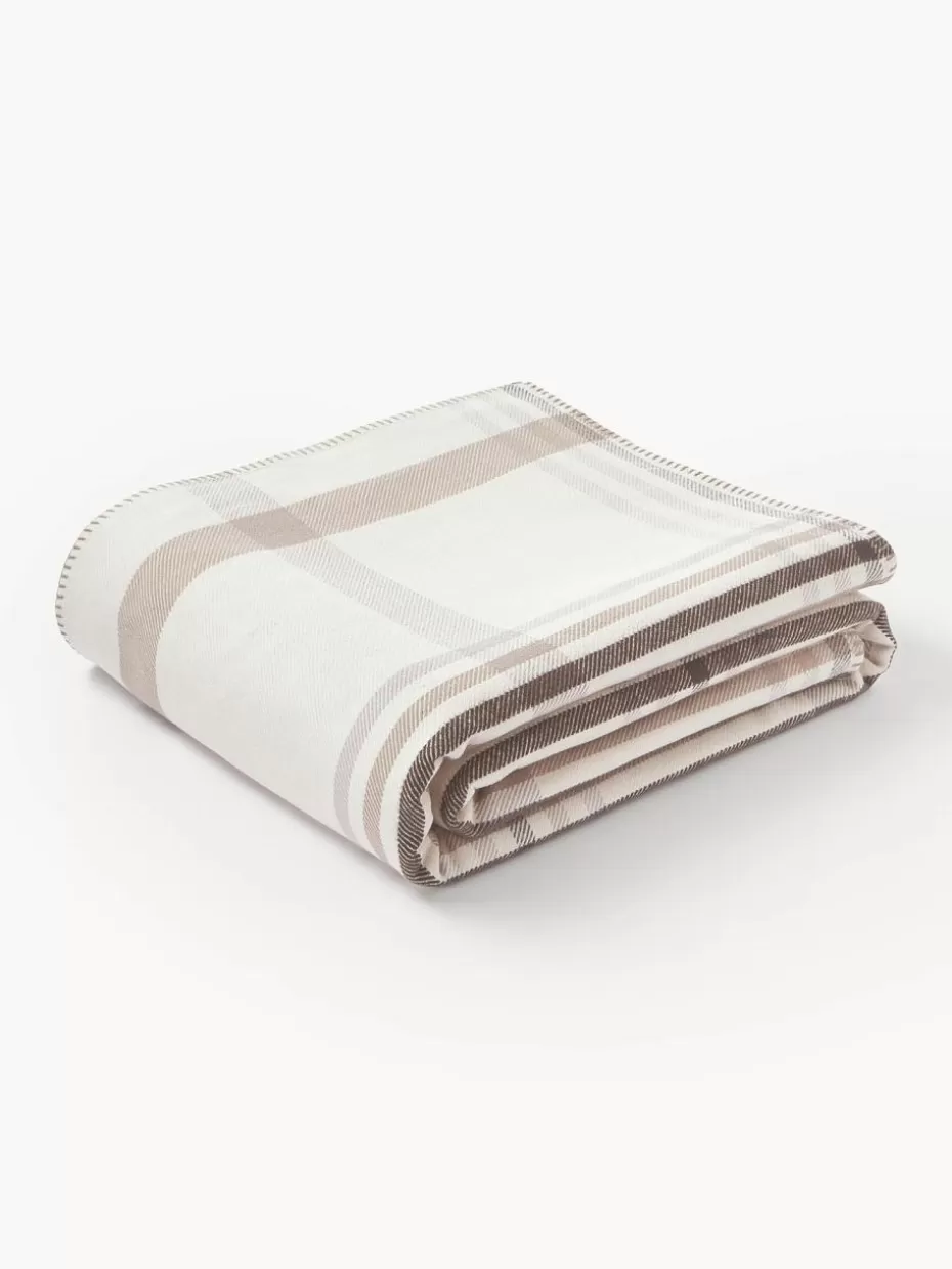 Weihnachtliche Decken & Plaids | Decken & Plaids-Westwing Collection Karierte Decke Stirling aus Flanell