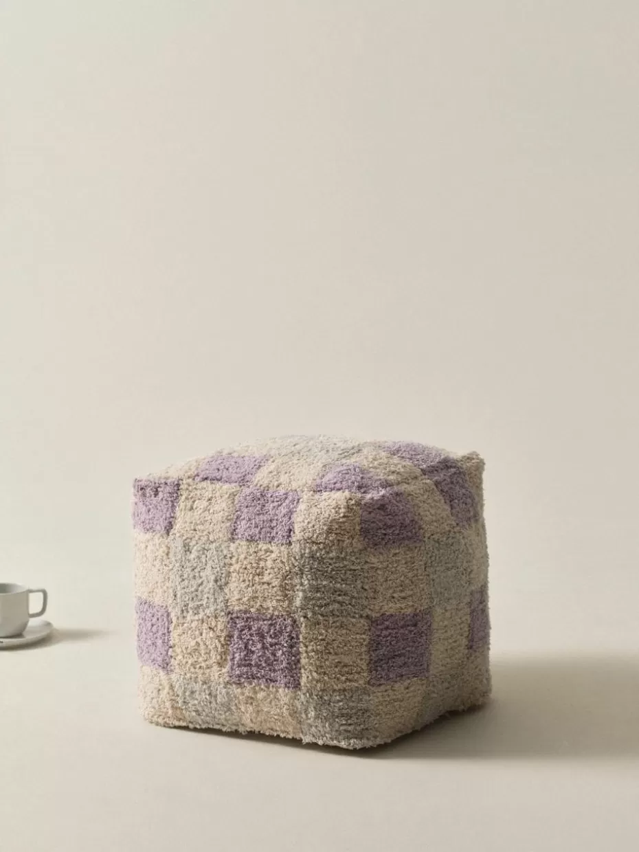 Hocker-Jotex Karierter Pouf Minden