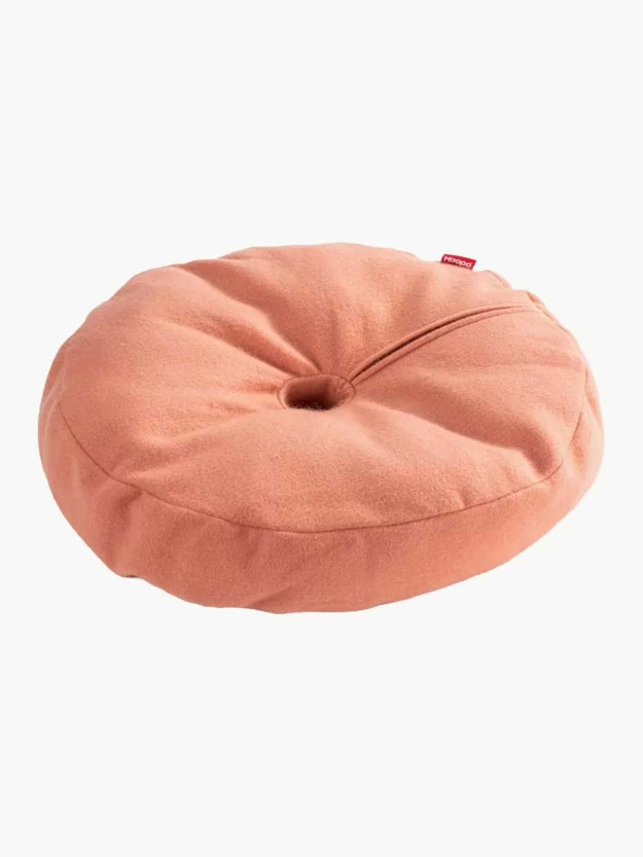 Haustierbedarf-Hoopo Katzenbett Donut Peach