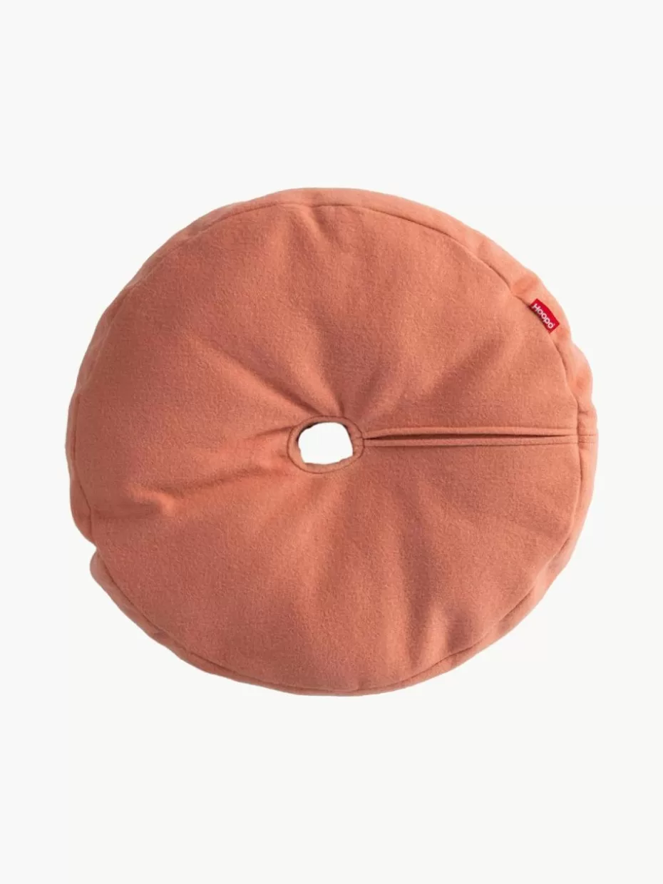 Haustierbedarf-Hoopo Katzenbett Donut Peach