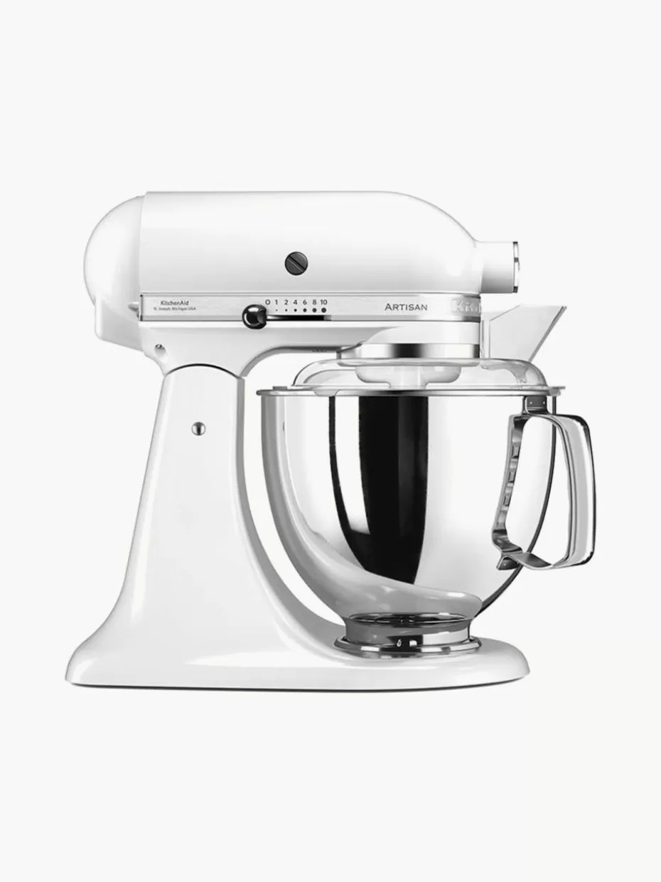 Küchenmaschinen-KitchenAid Küchenmaschine Artisan Weiß, glänzend