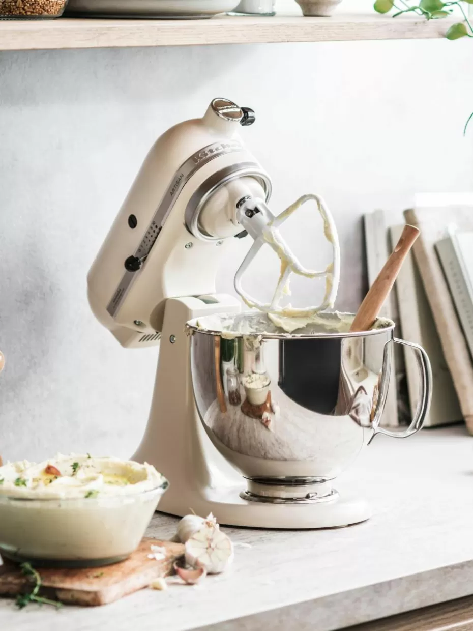 Küchenmaschinen-KitchenAid Küchenmaschine Artisan Cremeweiß, glänzend