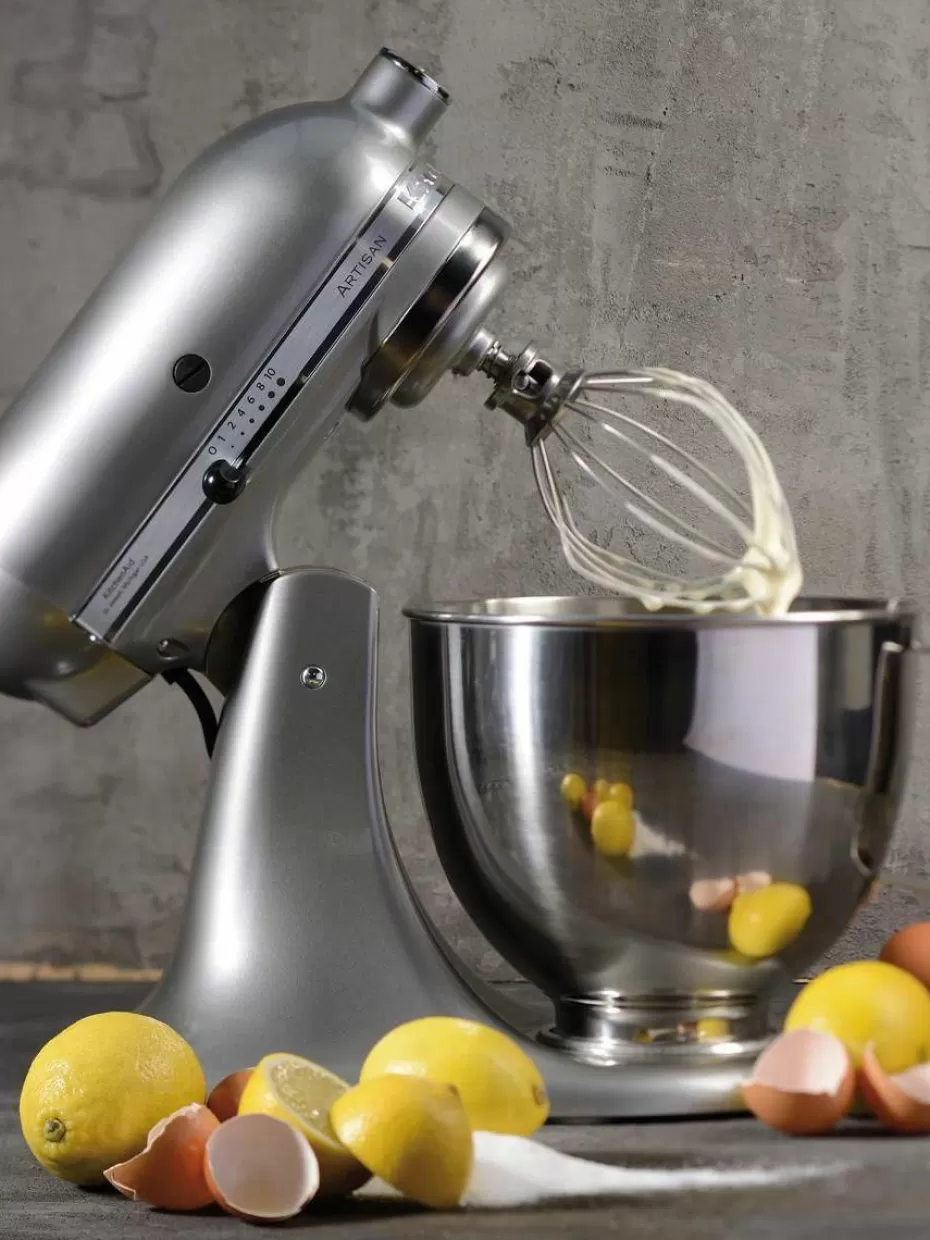 Küchenmaschinen-KitchenAid Küchenmaschine Artisan Silberfarben, matt