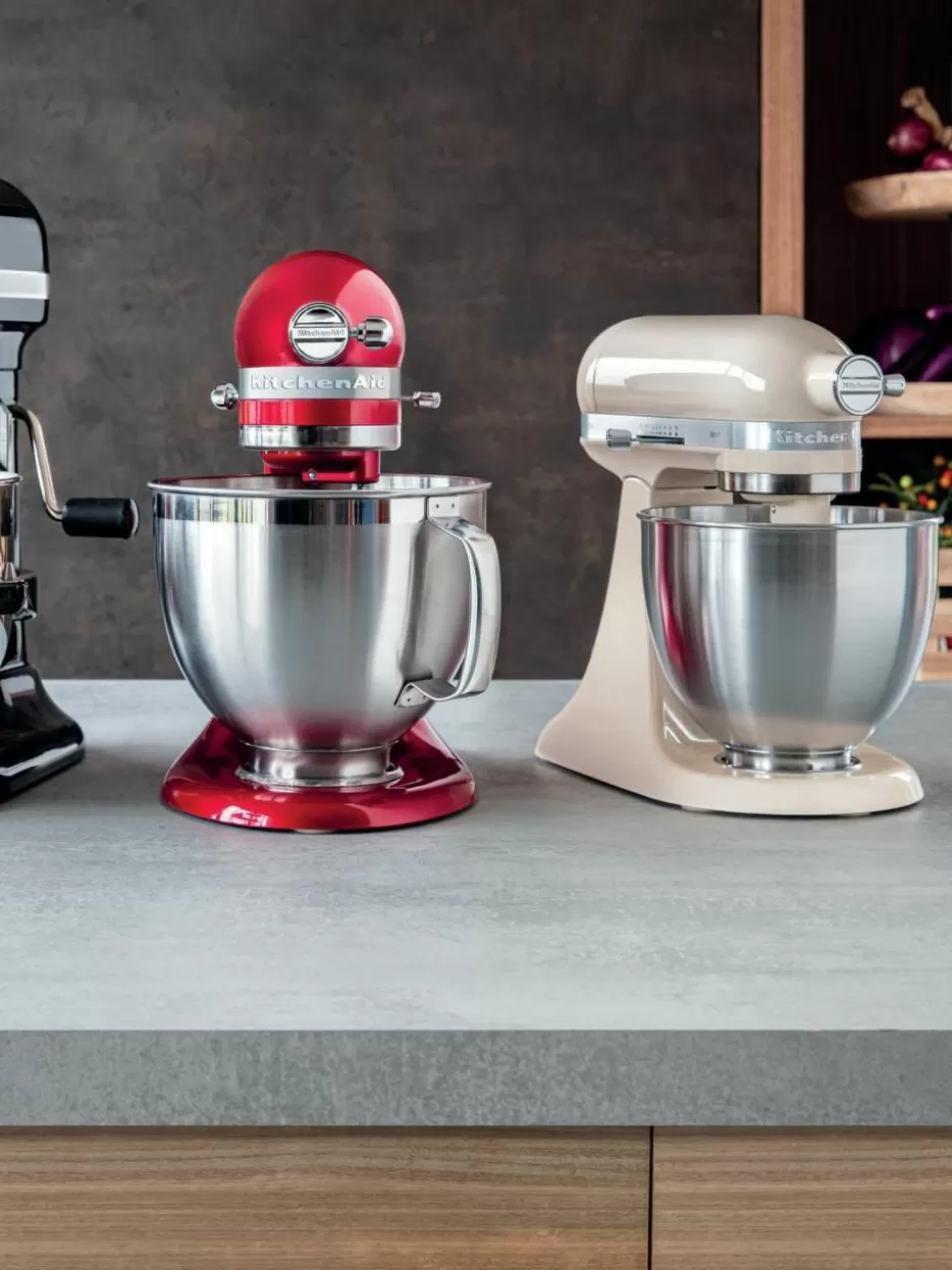 Küchenmaschinen-KitchenAid Küchenmaschine Mini Cremeweiß, glänzend