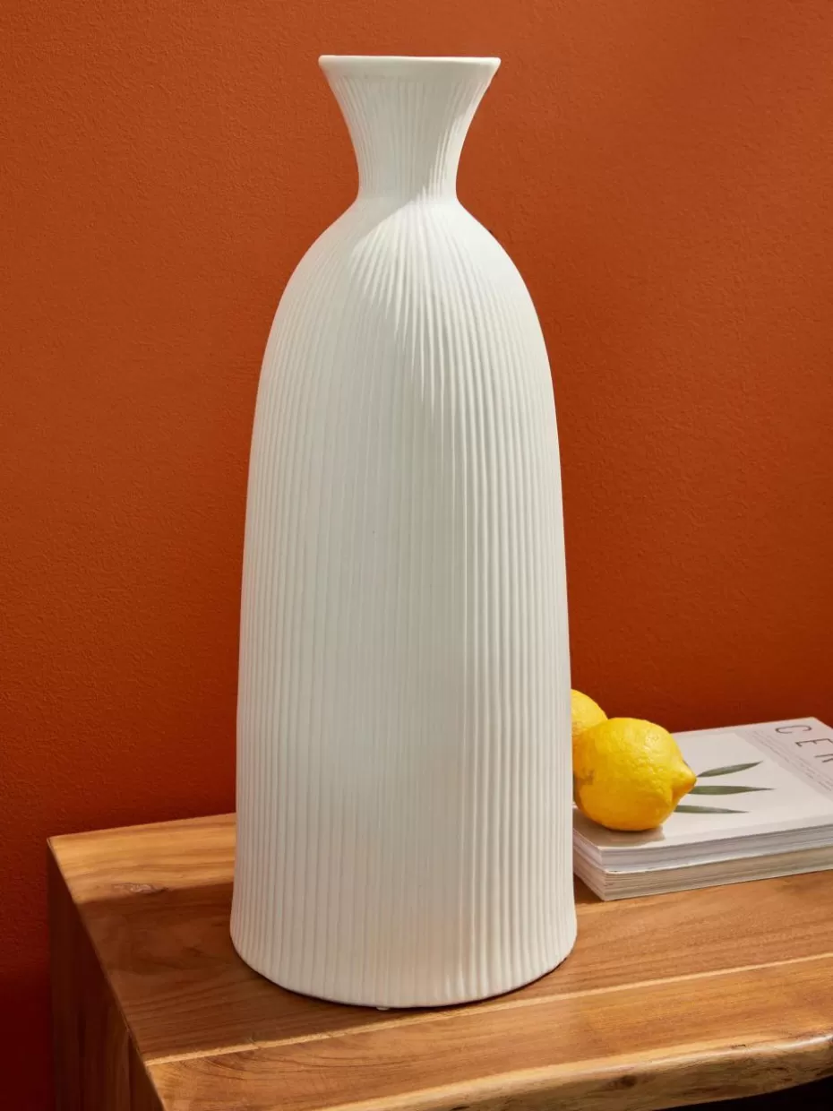 Vasen-Bizzotto Keramik-Vase Striped, H 46 cm
