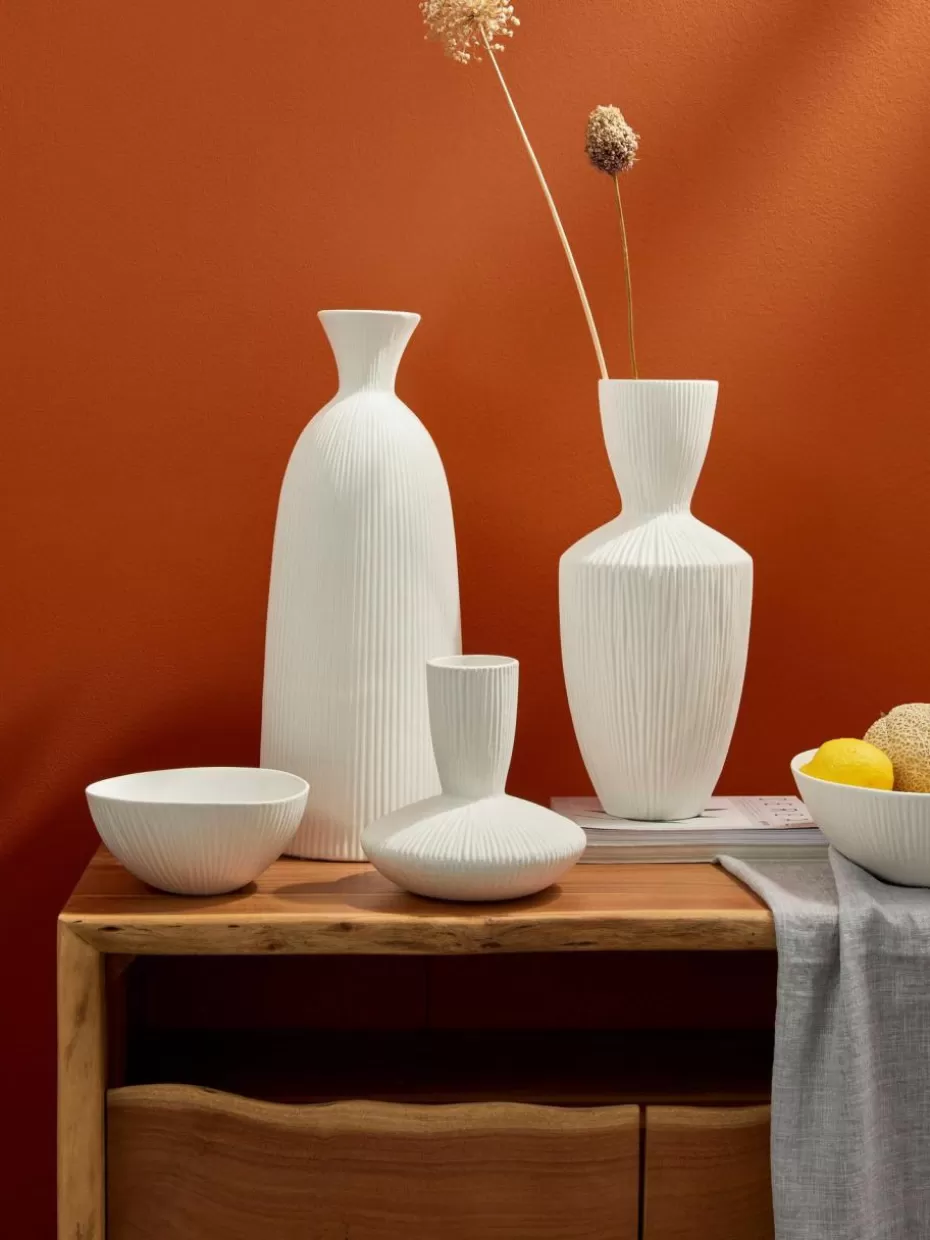 Vasen-Bizzotto Keramik-Vase Striped, H 47 cm