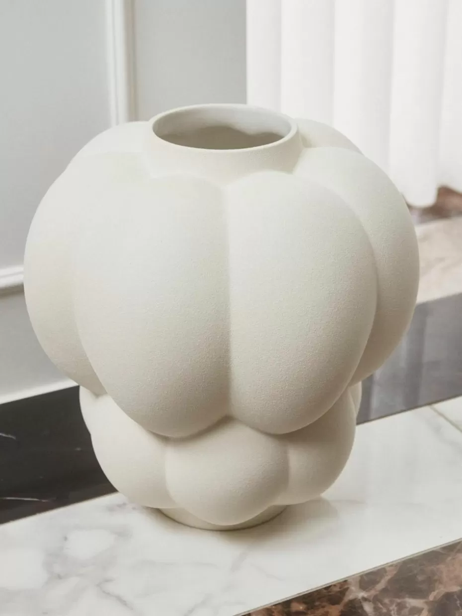 Vasen-Aytm Keramik-Vase Uva, H 22 cm Off White, matt